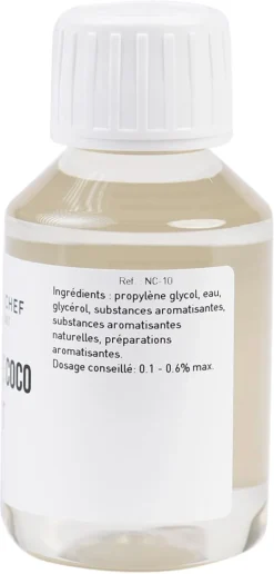 Arôme noix de coco note (lait) hydrosoluble 115 ml Selectarôme