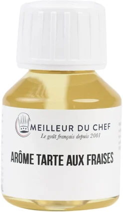 Arôme tarte aux fraises hydrosoluble 1 litre Selectarôme