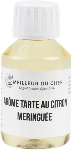 Arôme tarte citron meringuée hydrosoluble 58 ml Selectarôme