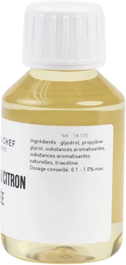 Arôme tarte citron meringuée hydrosoluble 500 ml Selectarôme
