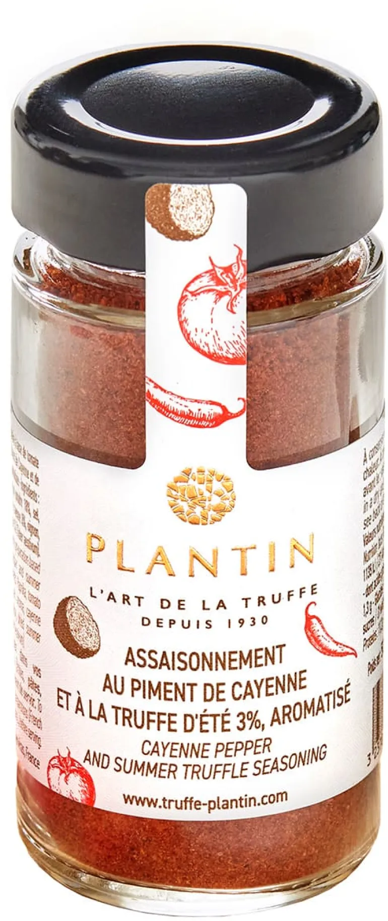 Assaisonnement à la truffe d'été et au piment de Cayenne 50 g Plantin