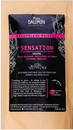Assemblage poivres Sensation 50 g Max Daumin