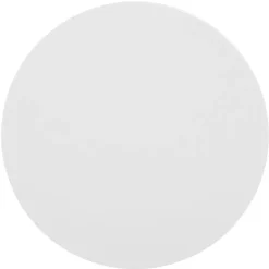 Assiette plate blanche Eloa Ø 21 cm