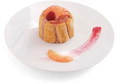 Assiette plate blanche Eloa Ø 27 cm