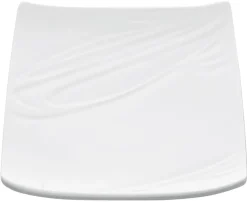 Assiette plate carrée FOOD'JI 21 x 21 cm