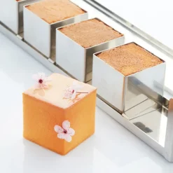Attelage inox 5 mini cubes 6 x 6 cm Martellato