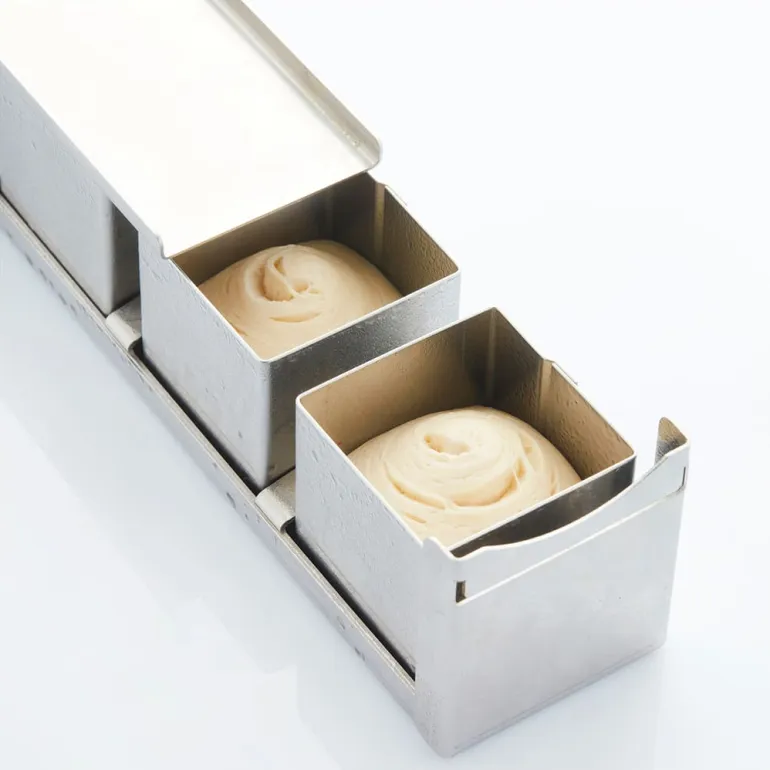 Attelage inox 5 mini cubes 6 x 6 cm Martellato