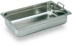 Bac gastronorme avec poignées escamotables GN 1/1 - Ht 10 cm Matfer