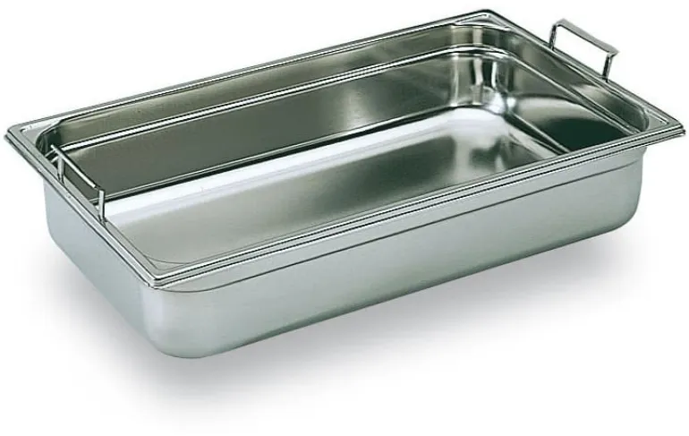 Bac gastronorme avec poignées escamotables GN 1/1 - Ht 10 cm Matfer
