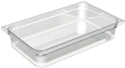 Bac gastronorme en copolyester cristal plus GN 1/1 Ht 15 cm Matfer