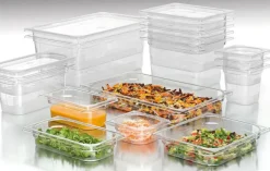 Bac gastronorme en copolyester cristal plus GN 1/1 Ht 20 cm Matfer