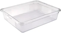 Bac gastronorme en copolyester cristal plus GN 2/1 Ht 15 cm Matfer