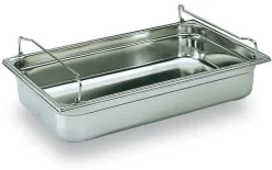 Bac gastronorme GN 1/1 plein avec anses panier Matfer
