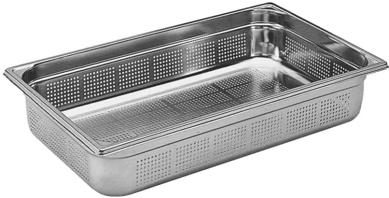 Bac gastronorme perforé GN 1/1 Ht 15 cm Matfer