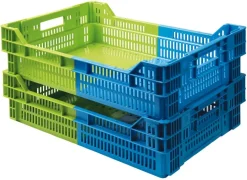 Bac gerbable emboitable 60 x 40 cm Ht 24,4 cm Allibert