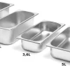 Bac à glace inox professionnel 3,6 L Hendi