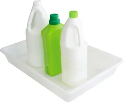 Bac plat blanc 8 litres 48 x 33 x ht 7 cm Gilac