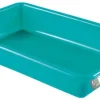 Bac plat norme HACCP 3 L vert 34 x 23 x ht 7 cm Gilac