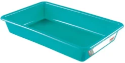 Bac plat norme HACCP 3 L vert 34 x 23 x ht 7 cm Gilac