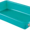 Bac plat norme HACCP 5 L vert 43 x 28 x ht 7 cm Gilac