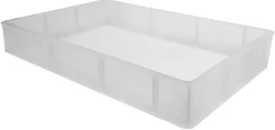 Bac à pâtons 15 L translucide 60 x 40 x ht 9 cm Gilac