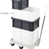 Bac stockage renforcé 35 L blanc Gilac