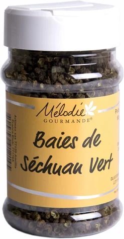 Baies de Séchuan vert 70 g Mélodie Gourmande