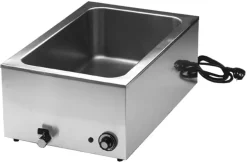Bain-marie GN 1/1 électrique avec vidange
