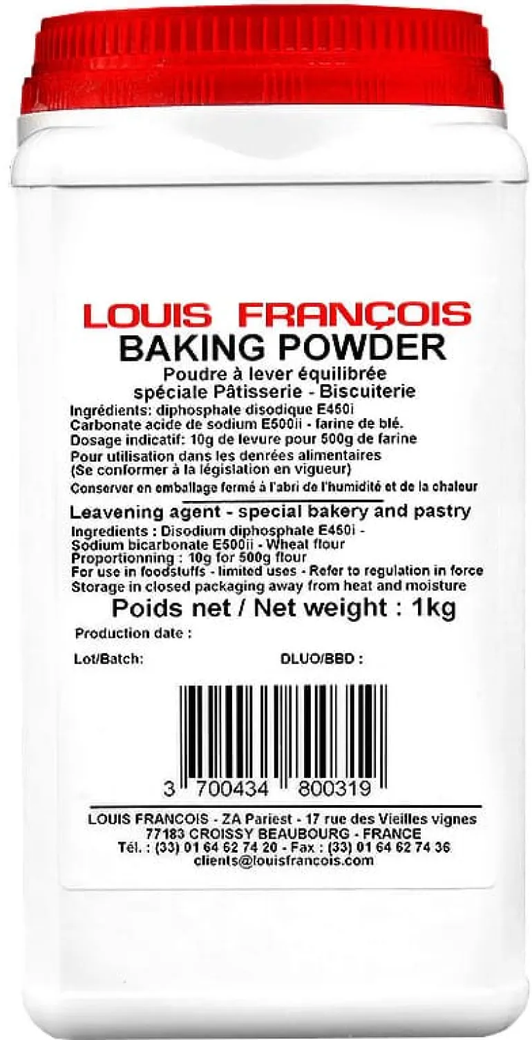 Baking Powder levure chimique 1 kg Louis François