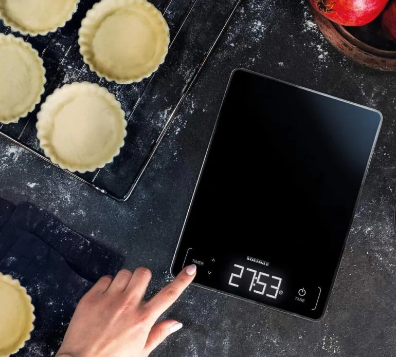 Balance de cuisine EL noire Portée 15 kg précision 1 g Soehnle