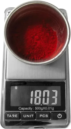 Balance de poche Portée 500 g précision 0,01 g Matfer