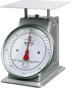 Balance mécanique Portée 4 kg précision 10 g Matfer