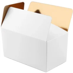 Ballotins blanc intérieur or pour chocolats 1 kg (x 25)