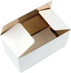 Ballotins blanc intérieur or pour chocolats 1 kg (x 25)