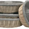 Banneton boulanger Couronne en osier entoilé Ø 32 cm Matfer
