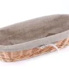 Banneton entoilé long 31 x 11 cm