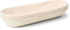 Banneton entoilé ovale 41 x 15 cm Patisse