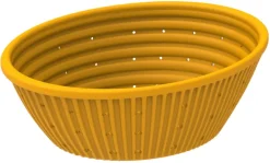 Banneton ovale à fermentation silicone micro perforé 23,7 x 18,1 x 7,2 cm Mallard Ferrière