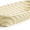 Banneton rotin ovale 27 x 13 cm Ibili
