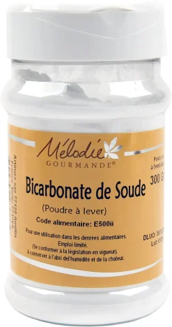 Bicarbonate de soude 300 g Mélodie Gourmande