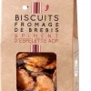 Biscuit au fromage de brebis et piment Espelette 80 g Okina