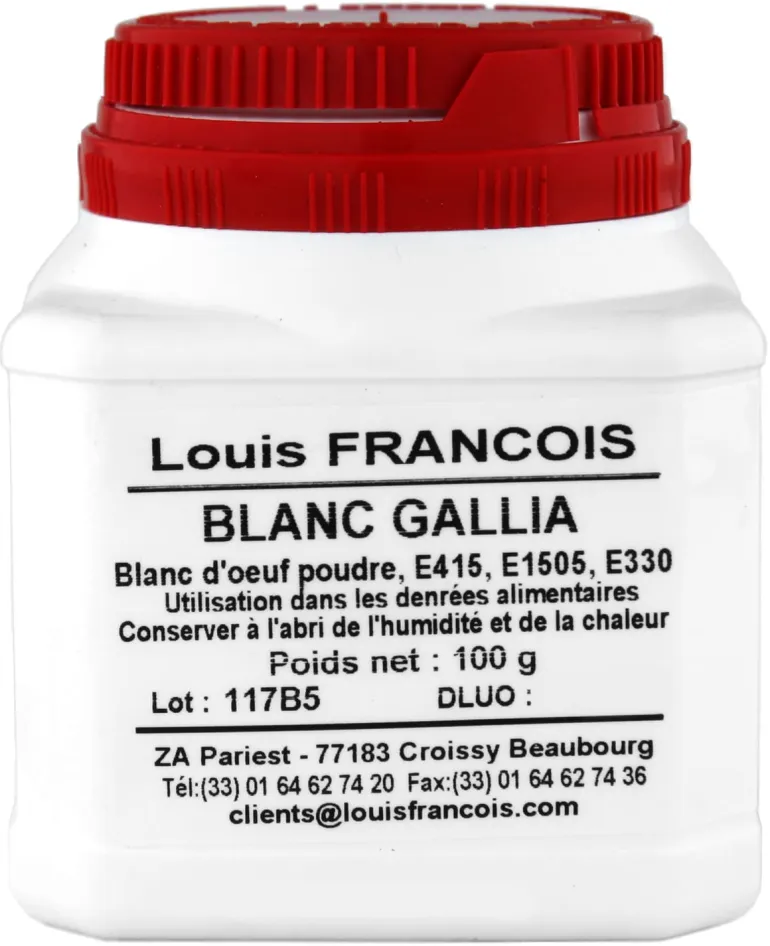 Blanc d'œuf déshydraté Gallia 100 g Louis François