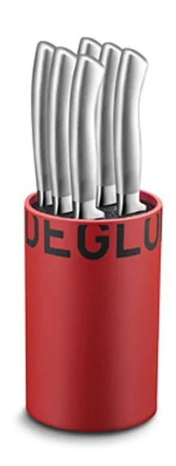 Bloc couteaux rouge vide petit modèle Déglon