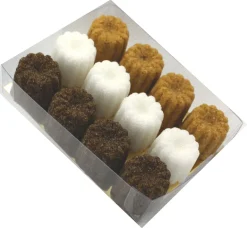 Boite de sucres 12 cannelés Ercus Sucre