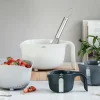 Bol, passoire et pots mesureurs ensemble 4 pièces Lacor