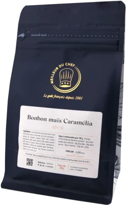 Bonbon maïs Caramélia chocolat turbiné 250 g Valrhona