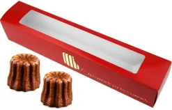 Boîte à cannelés Pour 6 cannelés Ø 5,5 cm 10 boîtes