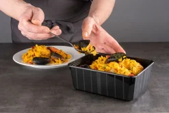 Boîte de conservation CartyBox noire avec couvercle 135 cl (x 25) Carty