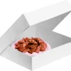 Boîte à entremets carrée blanche hauteur 8 cm 18 x 18 cm (x 50)