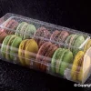 Boîte à macarons Macado fuchsia pour 12 macarons Silikomart